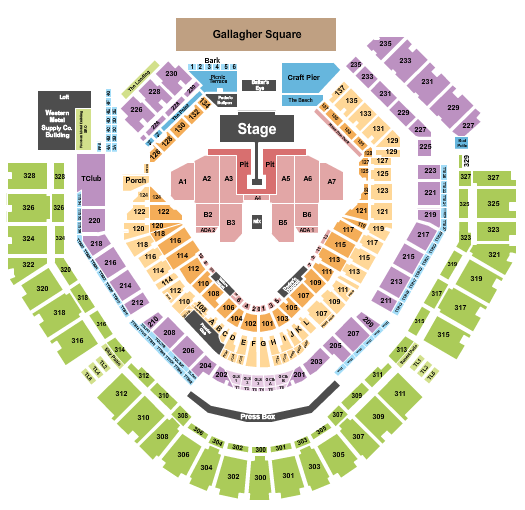 Petco Park Green Day 2024 Seating Chart