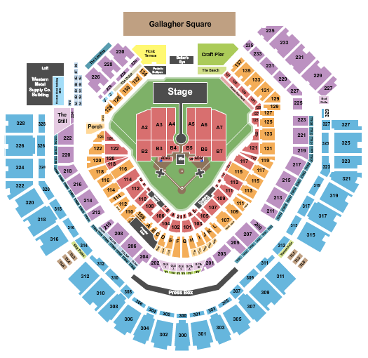 Petco Park Grupo Firme Seating Chart