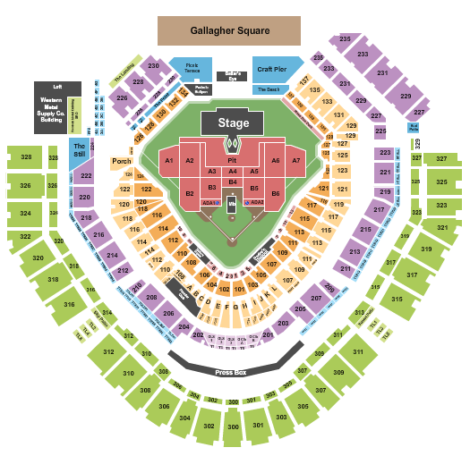 Petco Park Tickets & Seating Chart Event Tickets Center