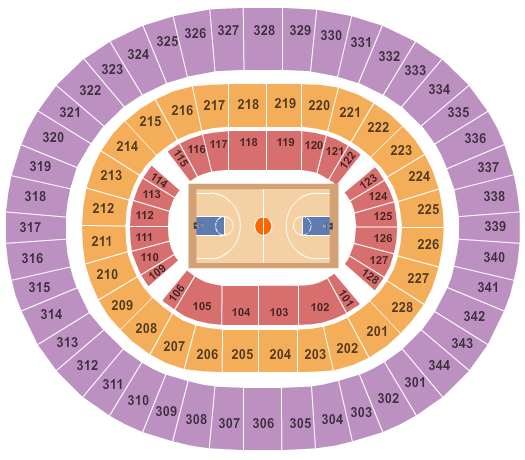 Maravich Assembly Center Seating Chart