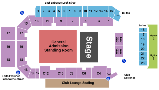 Peterborough Memorial Centre Seating Chart