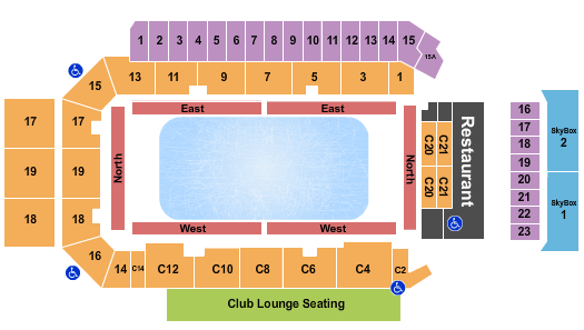 Peterborough Memorial Centre Stars On Ice Seating Chart