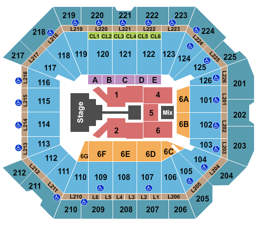Petersen Events Center Casting Crowns Seating Chart