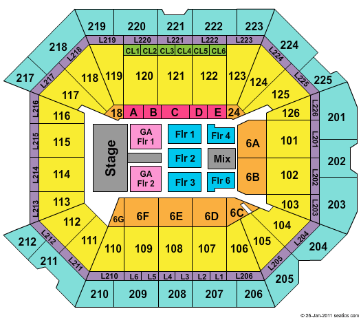 Petersen Events Center Katy Perry Seating Chart