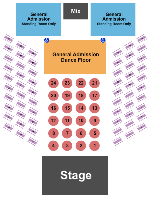 Pharr Event Center Seating Chart