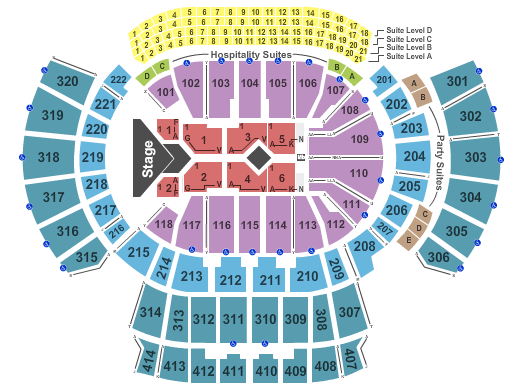 State Farm Arena - GA Adele Seating Chart