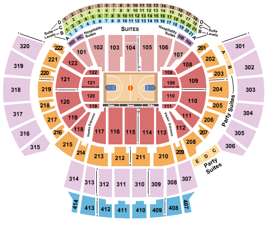 State Farm Arena - GA Basketball - Globetrotters Seating Chart