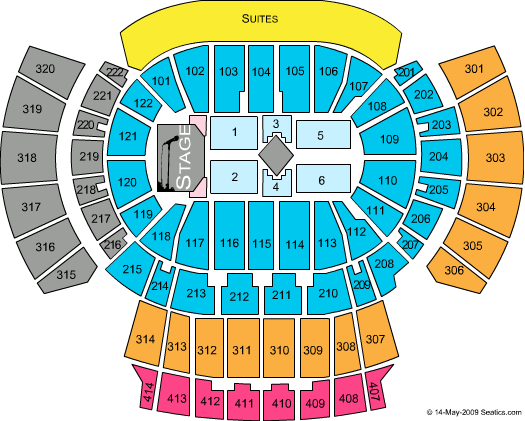 State Farm Arena - GA Beyonce Seating Chart
