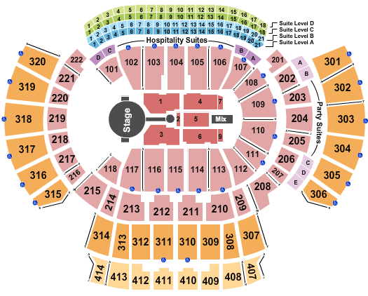 State Farm Arena - GA Blake Shelton Seating Chart