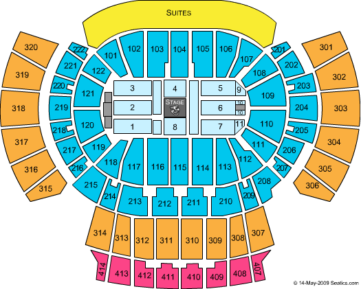 State Farm Arena - GA In the Round Seating Chart