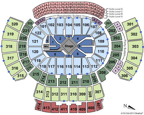 State Farm Arena - GA George Strait Seating Chart