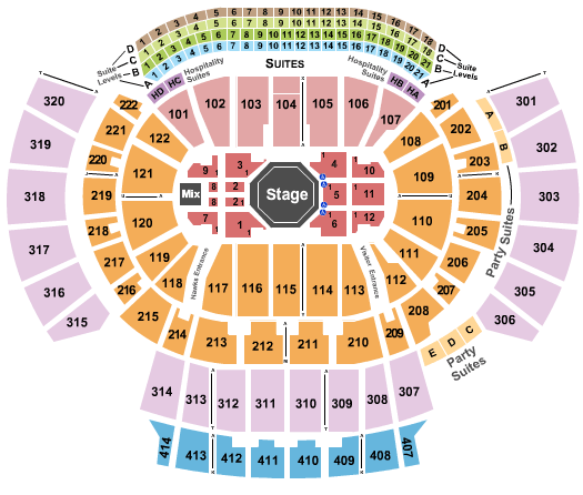 State Farm Arena - GA Jay Z Seating Chart