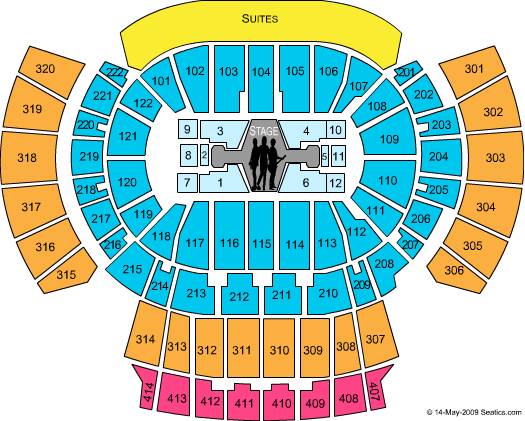 State Farm Arena - GA Jonas Brothers Seating Chart