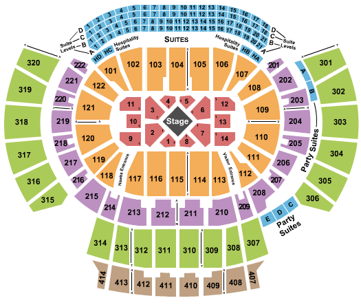 State Farm Arena - GA Kevin Hart Seating Chart