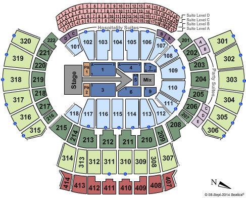 State Farm Arena - GA Maroon 5 Seating Chart