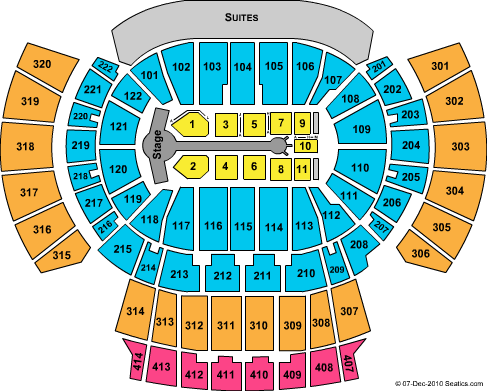 State Farm Arena - GA NKOTBSB Seating Chart