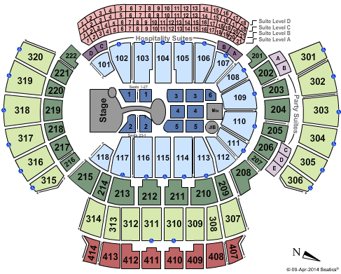 State Farm Arena - GA Oprah Winfrey Seating Chart