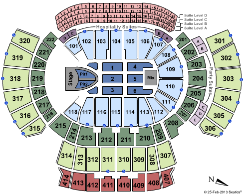 State Farm Arena - GA Taylor Swift Seating Chart