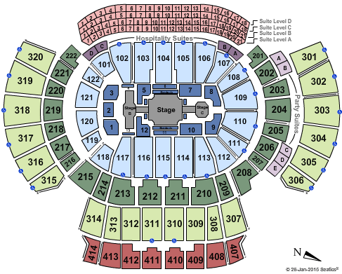 State Farm Arena - GA NKOTB Seating Chart