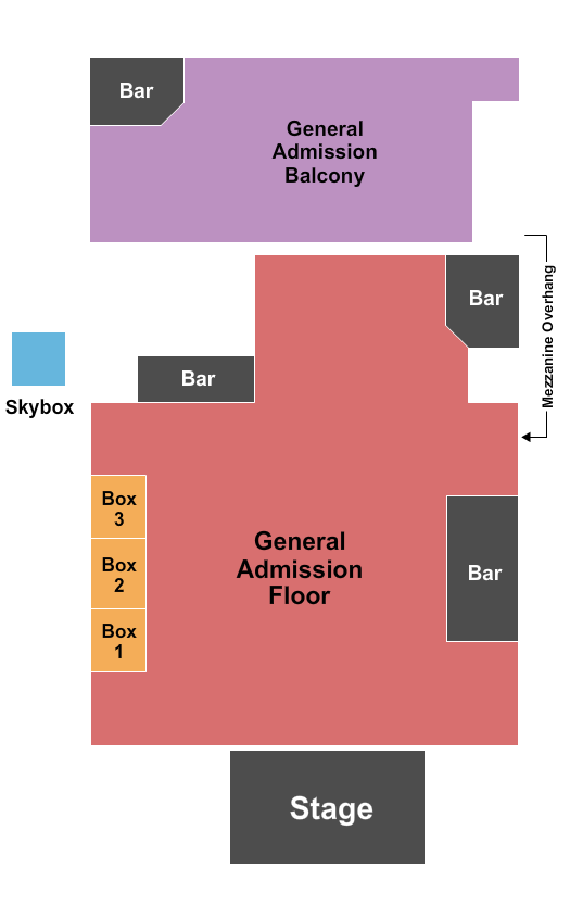Phoenix Concert Theatre Seating Chart