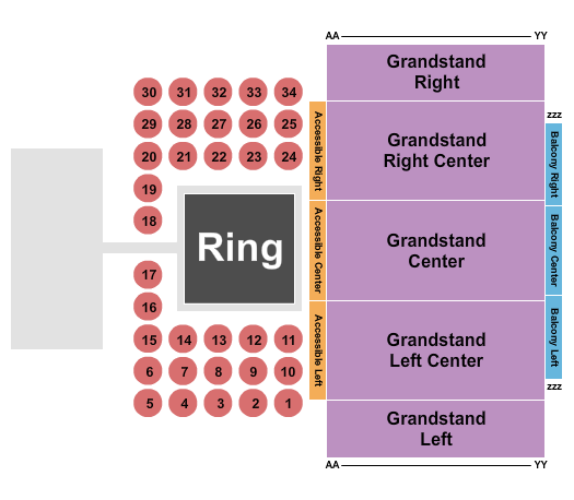 Pickering Casino Resort Boxing Seating Chart