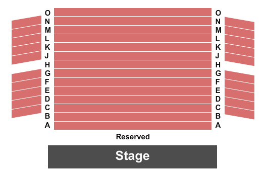 seating chart for Pinellas Park Performing Arts Center - End Stage - eventticketscenter.com