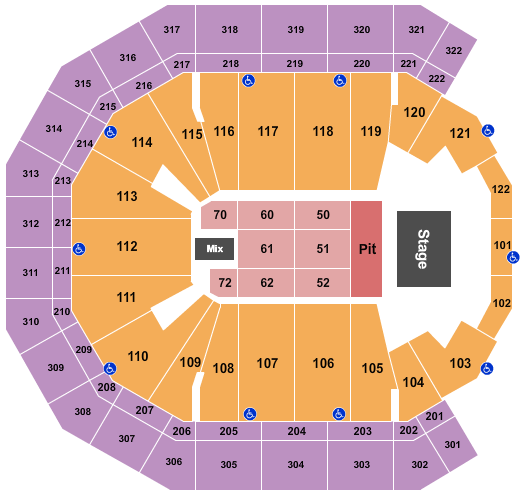 Pinnacle Bank Arena Alan Jackson 2 Seating Chart