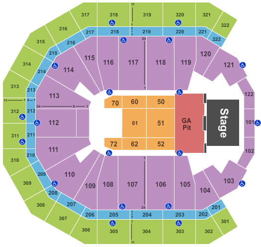 Pinnacle Bank Arena Alan Jackson Seating Chart