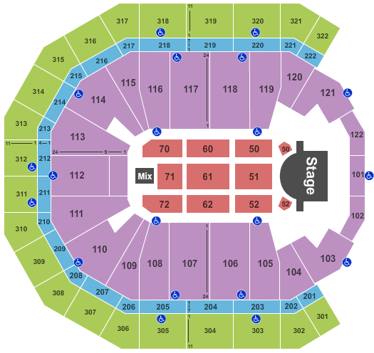 Pinnacle Bank Arena Billy Joel Seating Chart