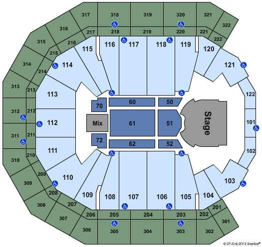 Pinnacle Bank Arena Cher Seating Chart