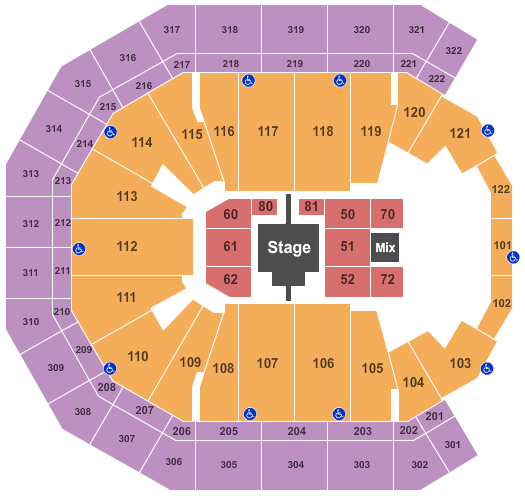 Pinnacle Bank Arena Chris Brown Seating Chart