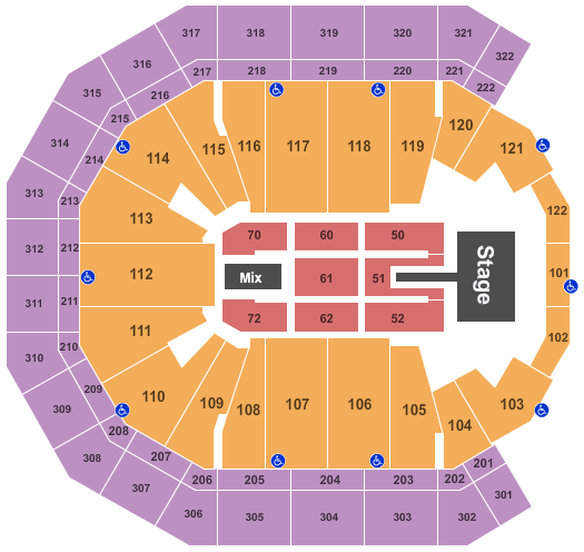 Pinnacle Bank Arena Def Leppard Seating Chart