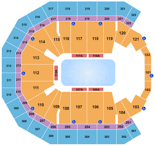 Pinnacle Bank Arena Disney On Ice 2 Seating Chart