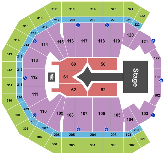 Pinnacle Bank Arena Justin Bieber Seating Chart