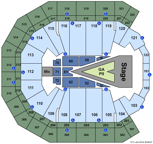 Pinnacle Bank Arena Katy Perry Seating Chart