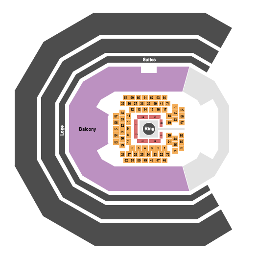 Pinnacle Bank Arena MMA GA Balcony Seating Chart