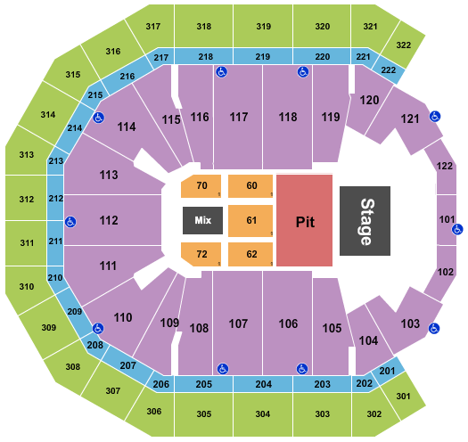 Pinnacle Bank Arena Miranda Lambert Seating Chart