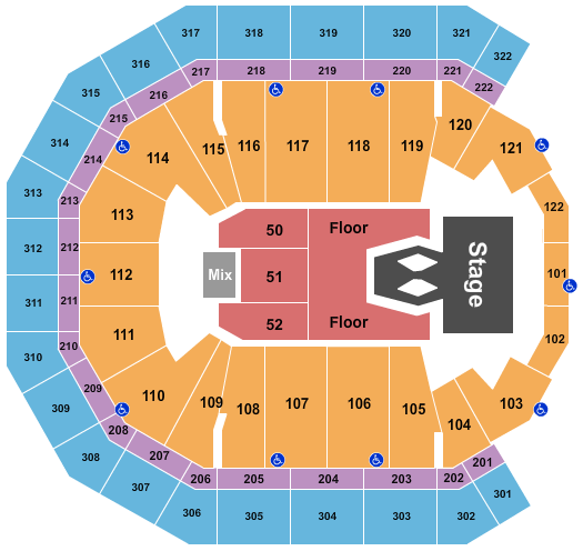 Pinnacle Bank Arena Morgan Wallen Seating Chart