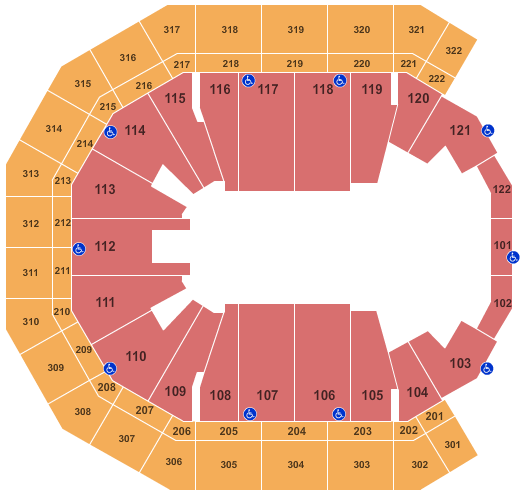 Pinnacle Bank Arena Open Floor Seating Chart