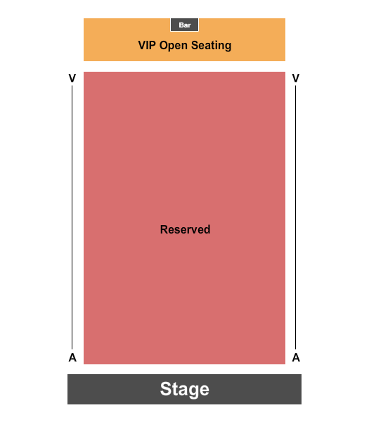 Pioneer Theater - NC Seating Chart