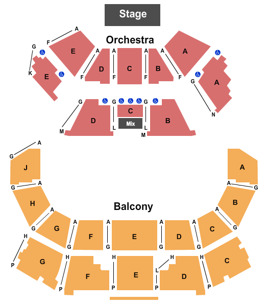 Pittsburg Memorial Auditorium End Stage Seating Chart