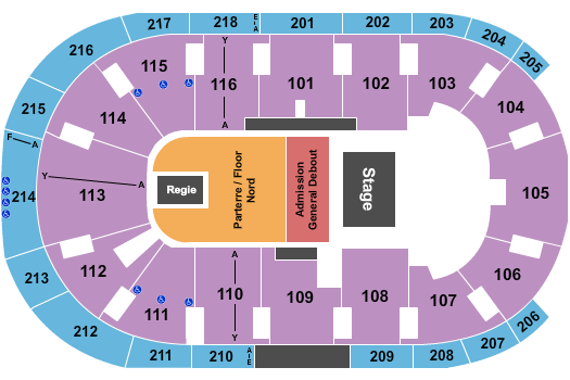 Place Bell Avril Lavigne Seating Chart
