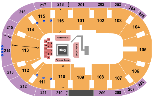 Place Bell Boxing 2 Seating Chart