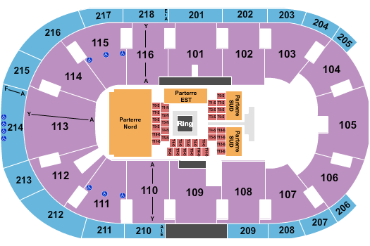 Place Bell Boxing 3 Seating Chart
