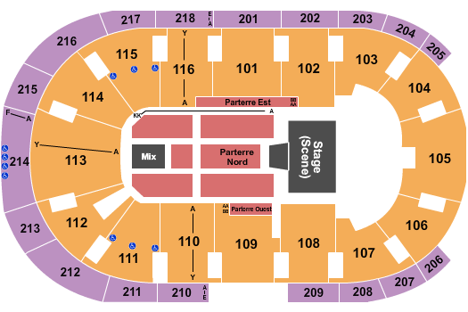 Place Bell Hedley Seating Chart