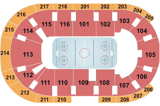 Place Bell Hockey Seating Chart