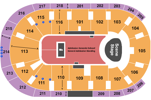 Place Bell Kacey Musgraves Seating Chart