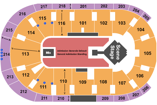 Place Bell Seating Chart