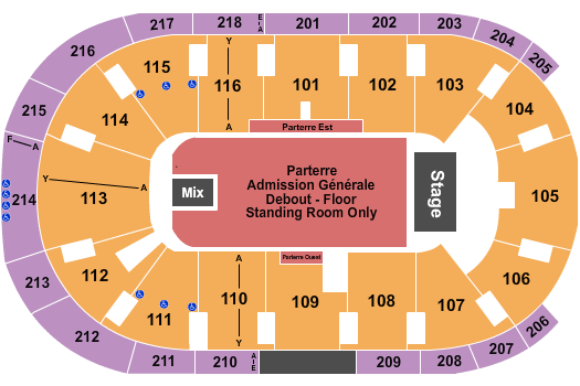 Place Bell Kygo Seating Chart