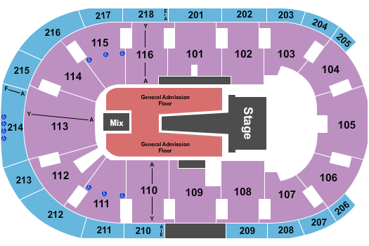 Place Bell Shinedown Seating Chart